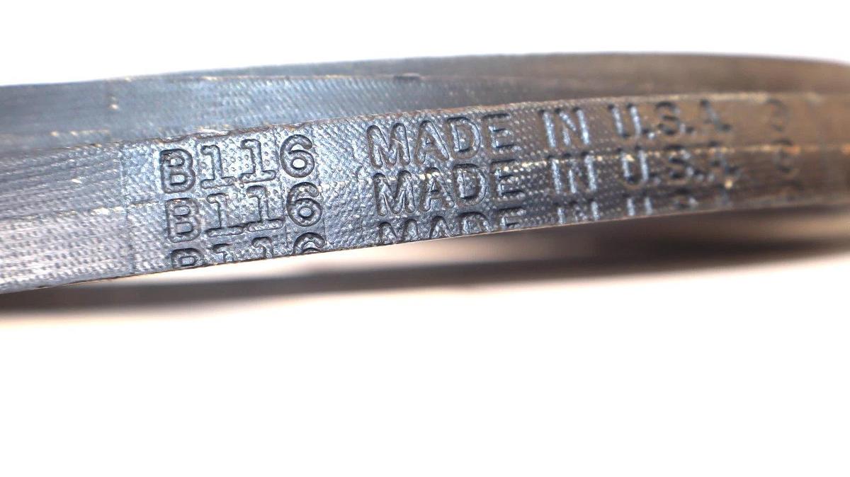 (NEW) B116 50 Plus 30 V-Belt USA