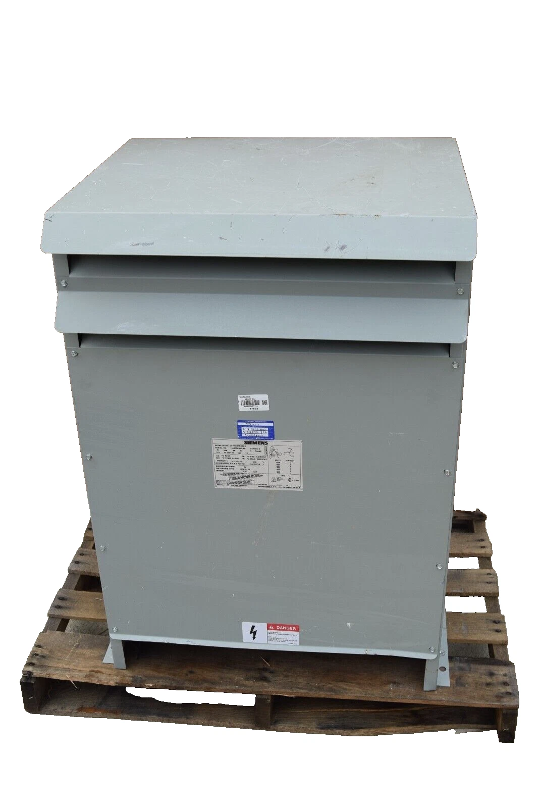 Used Siemens Dry Transformer 45kva 45 kva 3F3Y045K13FC Ser H 3ph 480v 208y/120v
