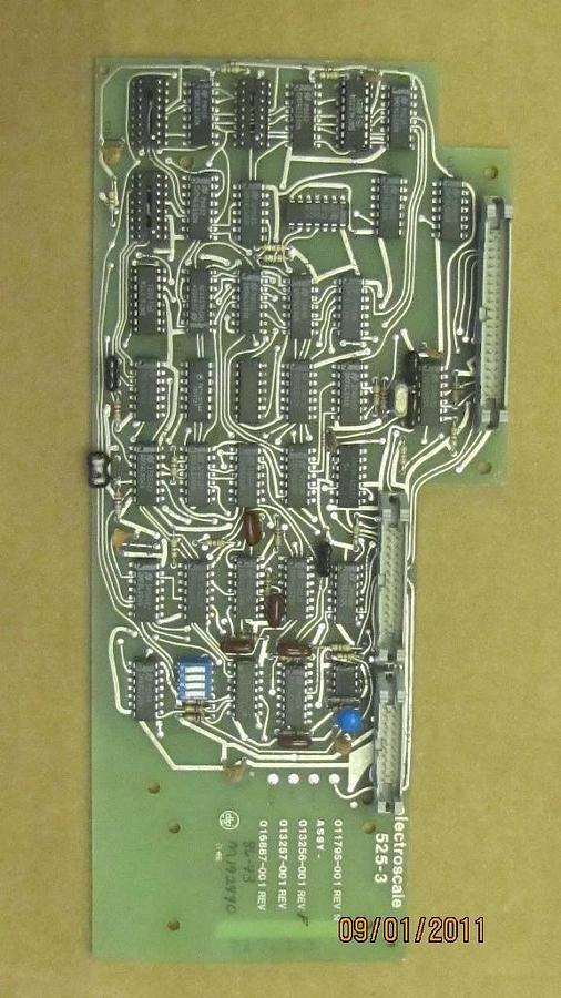 Used Electroscale Circuit Board 525-3 5253 011795-001