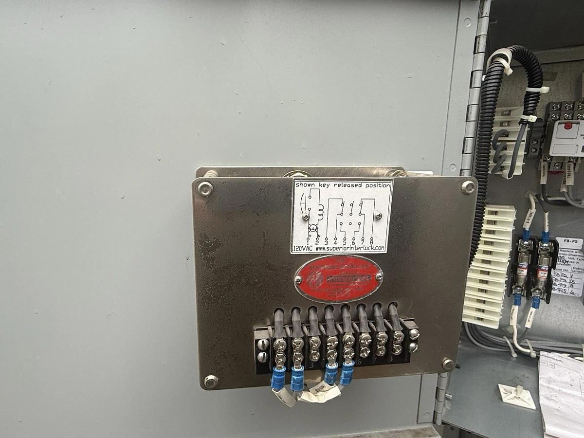 Used Siemens P4E75ML400ETS P4 Panelboard 400A 480/277V 3PH 400 Amp 3 Breaker Mbpass