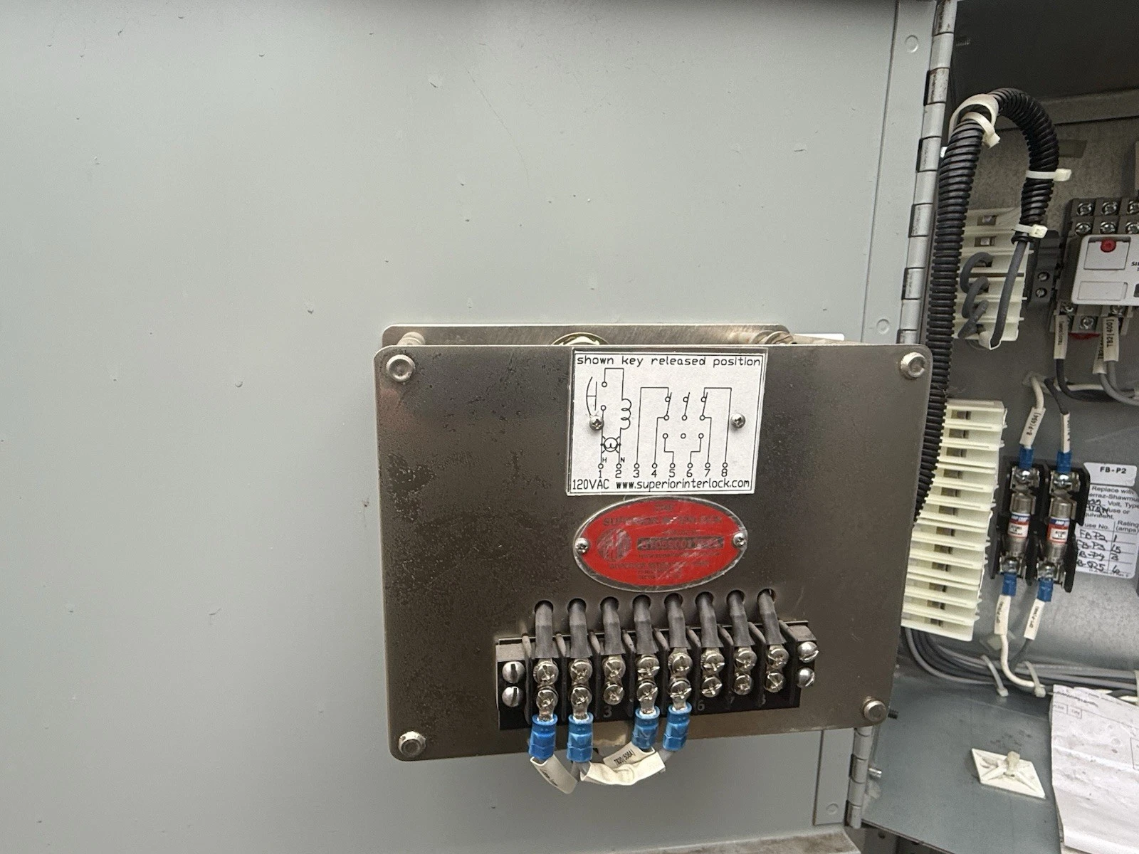 Used Siemens P4E75ML400ETS P4 Panelboard 400A 480/277V 3PH 400 Amp 3 Breaker Mbpass