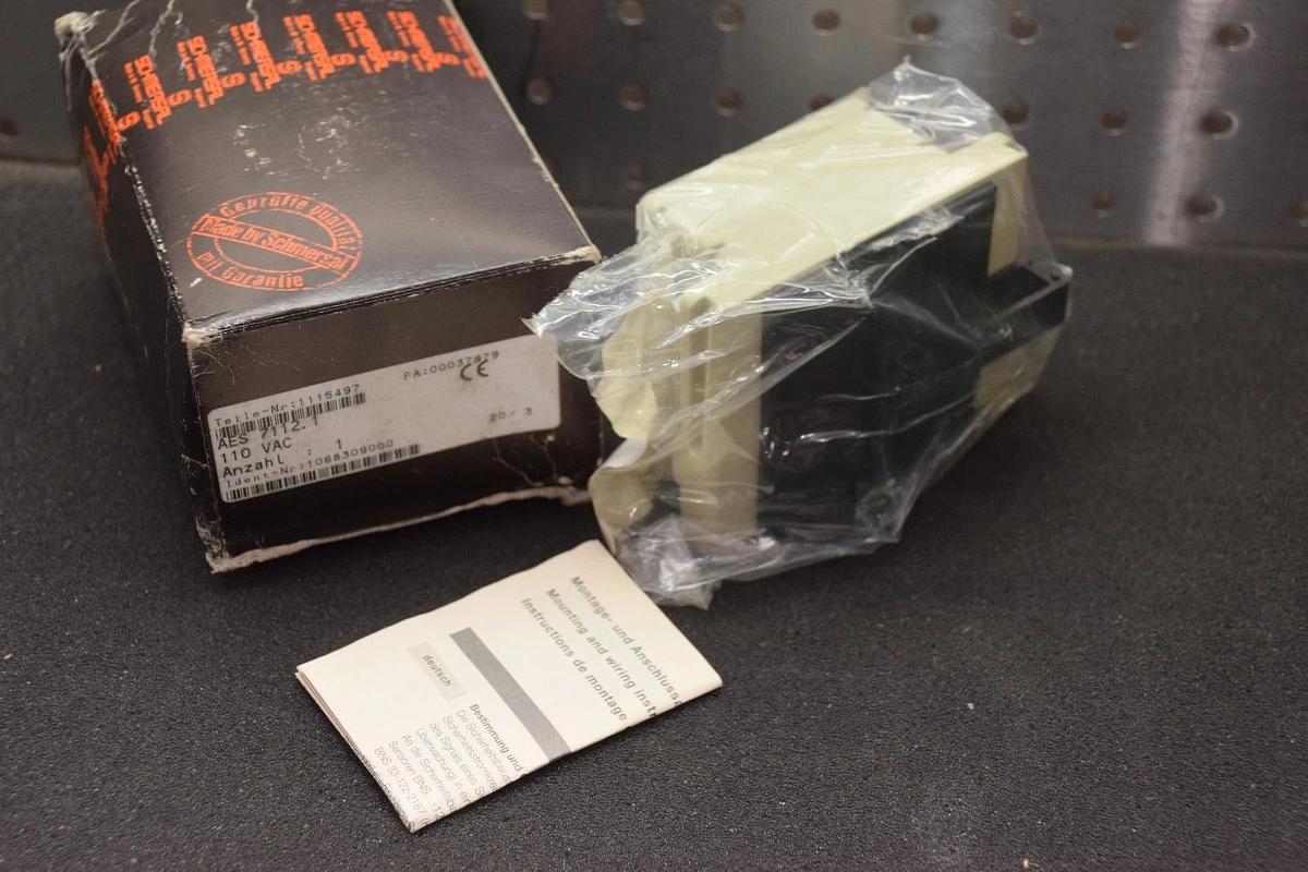 Schmersal AES 7112 110 Vac Safety Control Module  7112.1 110VAC AES7112.1