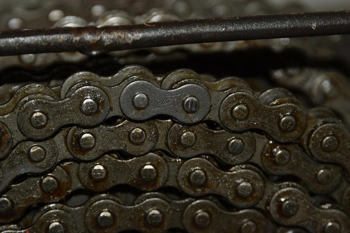 TDP 50 TDP50 (75' Spool) #50 Roller Chain , Bulk size 50 Chain 75 foot on roll