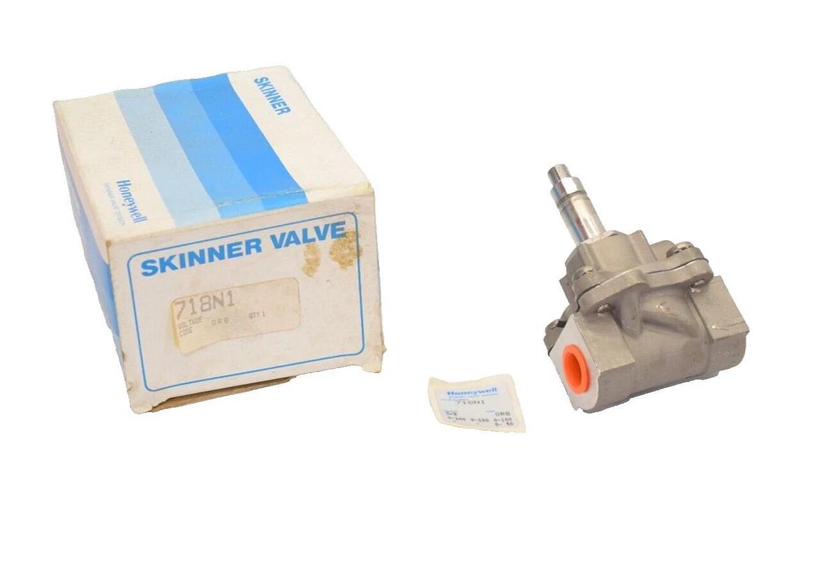 (NEW) HONEYWELL / SKINNER 718N1 5/8" Orifice Valve