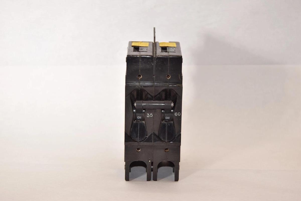 (NEW) AIRPAX 219-2-23347-2 35/60A 250V 2 Pole Circuit Breaker
