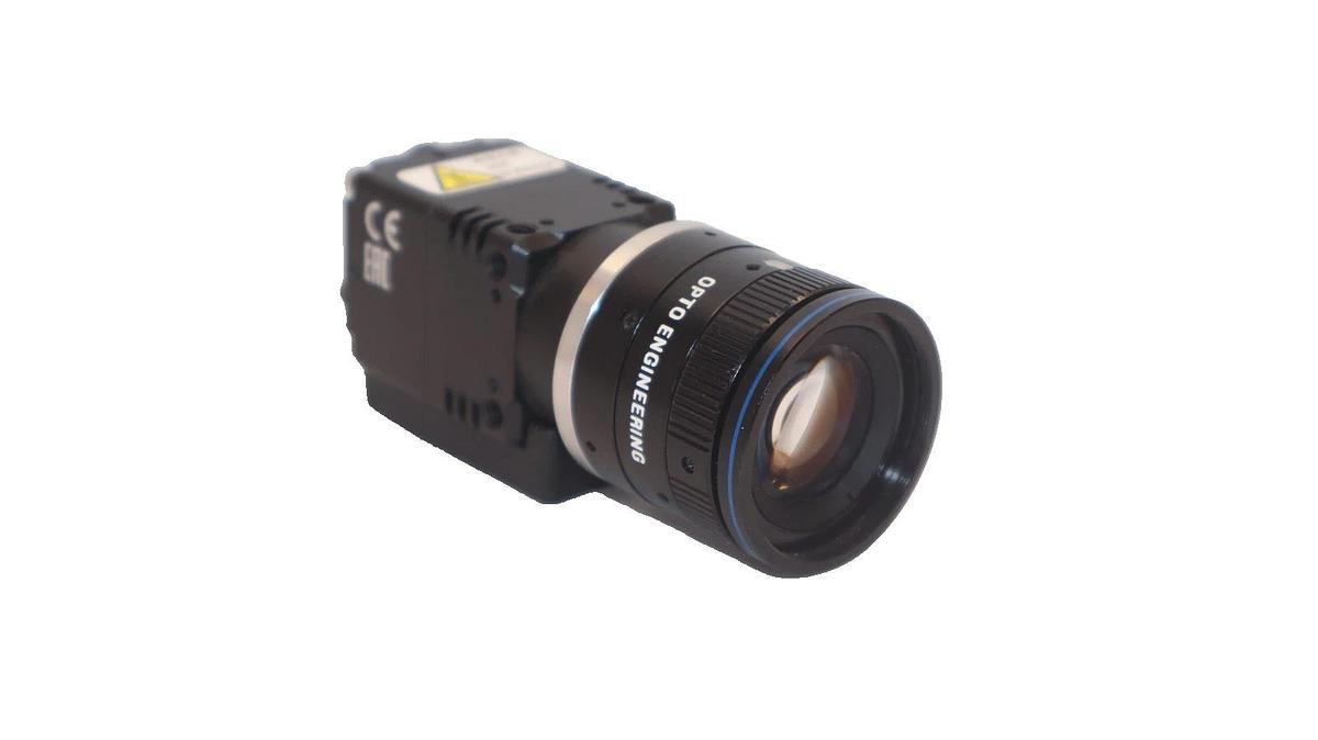 Used OMRON FZ-S2M , FZS2M Camera with 16mm 1:1.4 , 2/3" Opto Engineering Lens