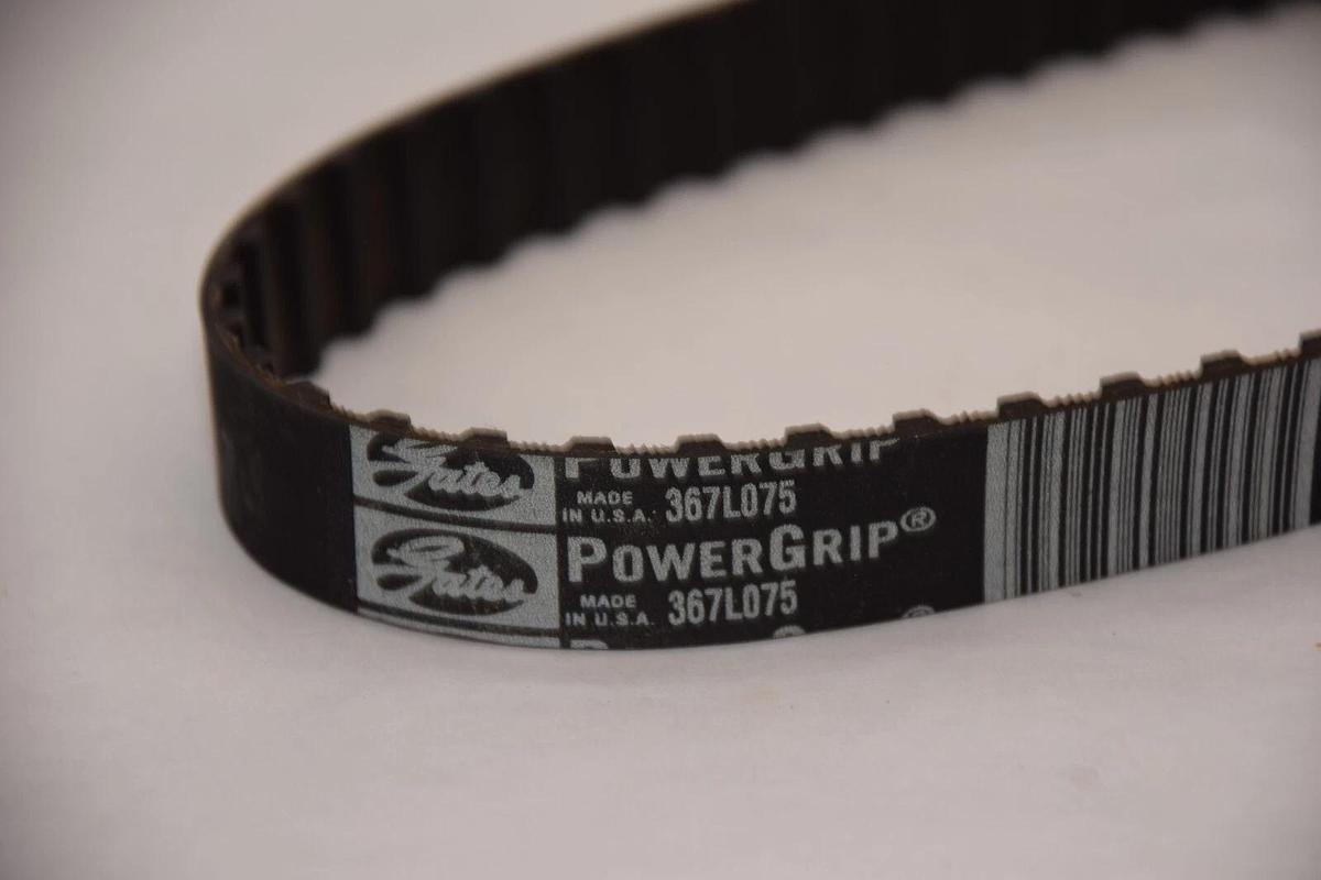 (NEW) GATES 367L075 Power Grip Timing Belt USA