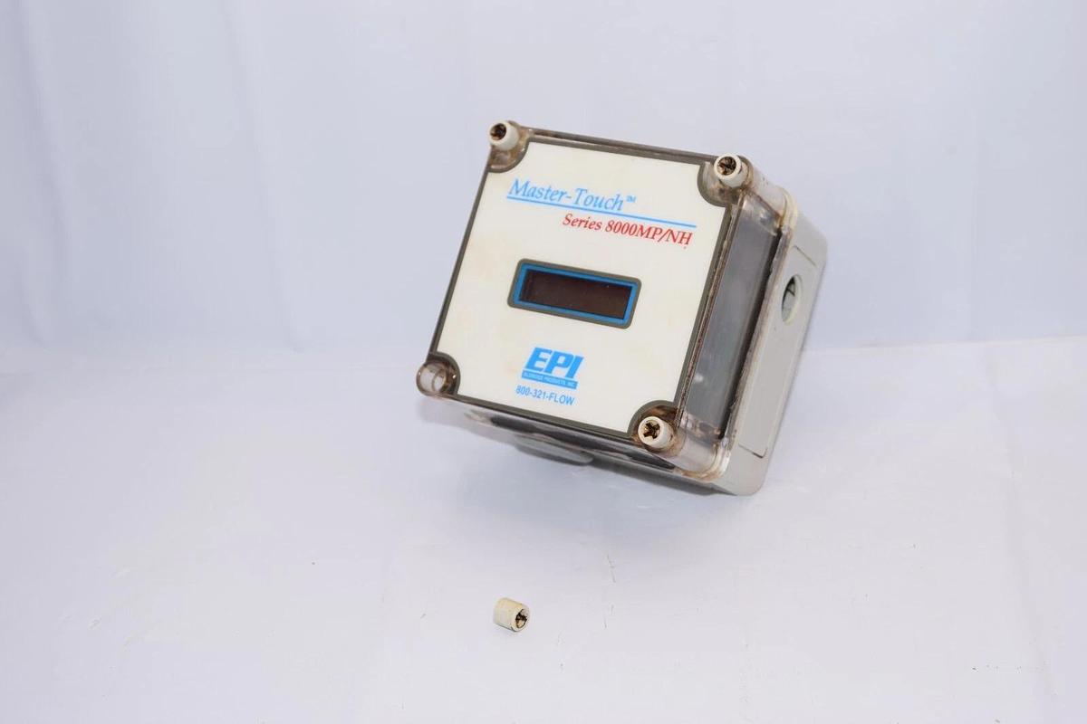 Used EPI 8116MPNH-SSS-133-AC115-NAT Master-Touch Series 8000MP/NH Gas Mass Flowmeter