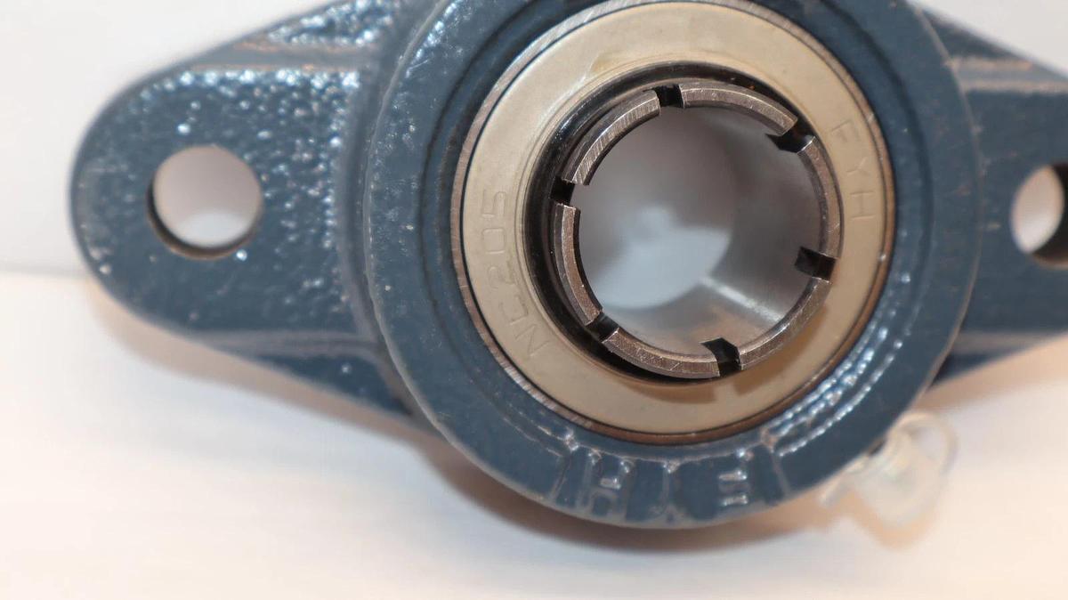 FYH FL205 Flange Bearing with NC205 Bearing Insert  (New)