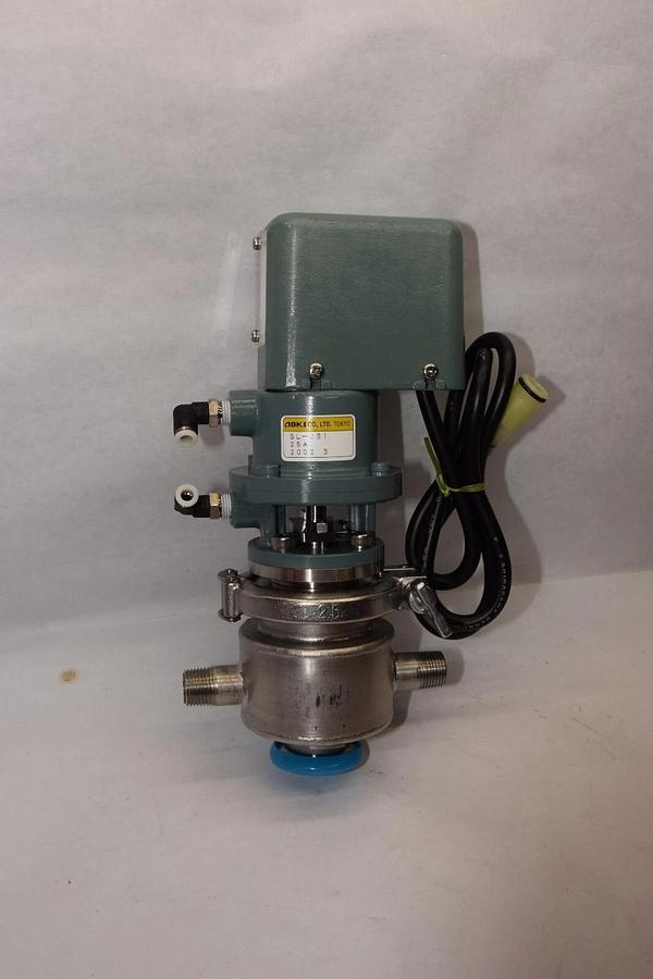 (NEW) AOKI CO. LTD. SL-JS1 25A Stainless Steel Direction Control Valve