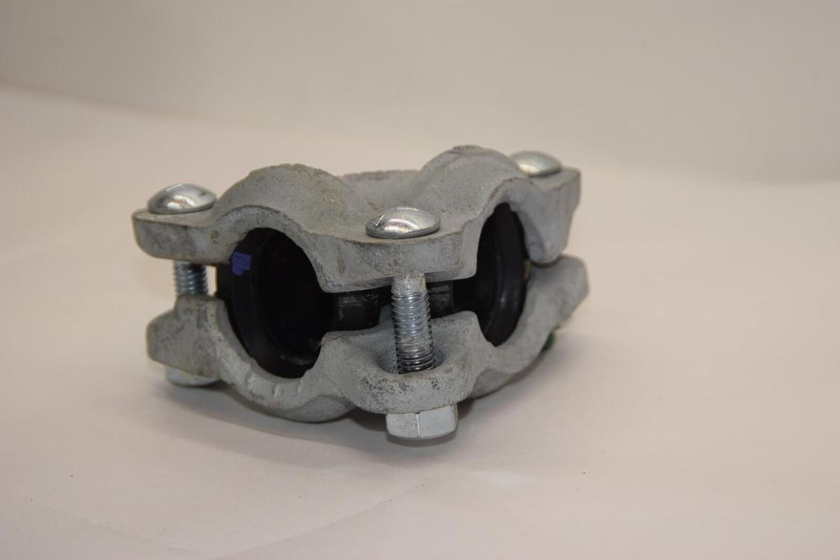 VICTAULIC 1" 1/33.7 101 90 Degree Elbow Firelock Galvanized Rigid Coupling NEW