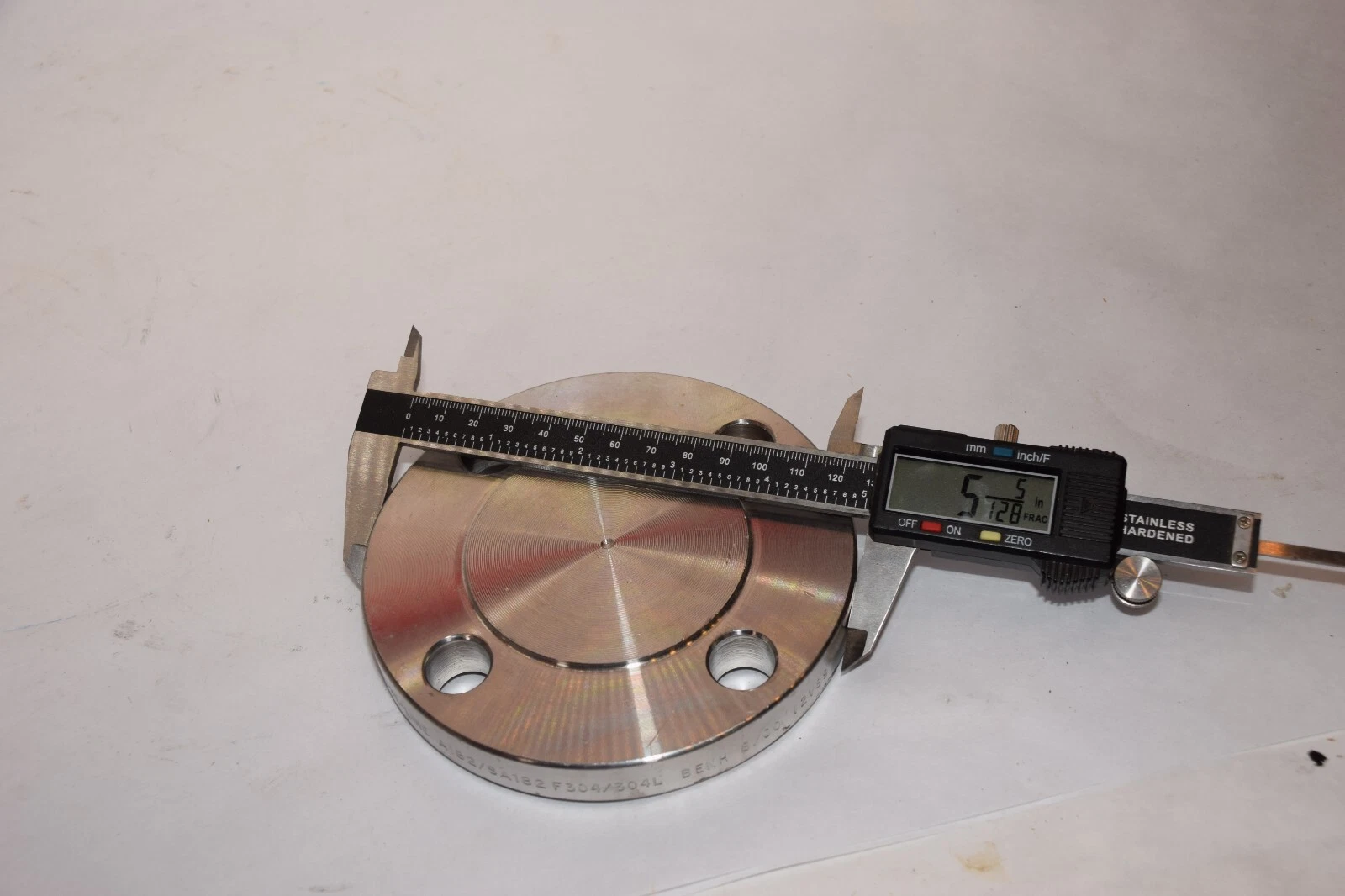 Used TUBE-LINE A182/SA182 F304/304L 1-1/2" Stainless Steel Sanitary Flange