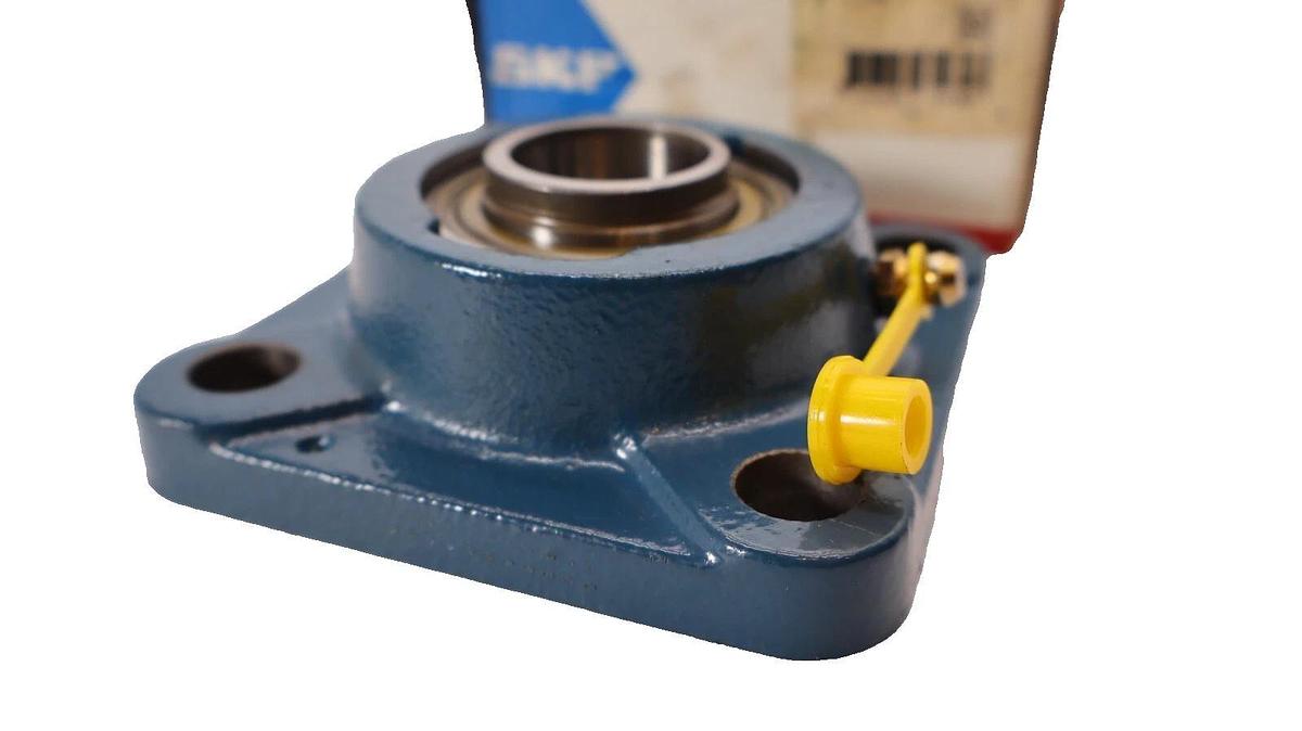 (NEW) SKF FY 1.FM , FY1.FM FY1FM 4-Bolt Square Flange Bearing