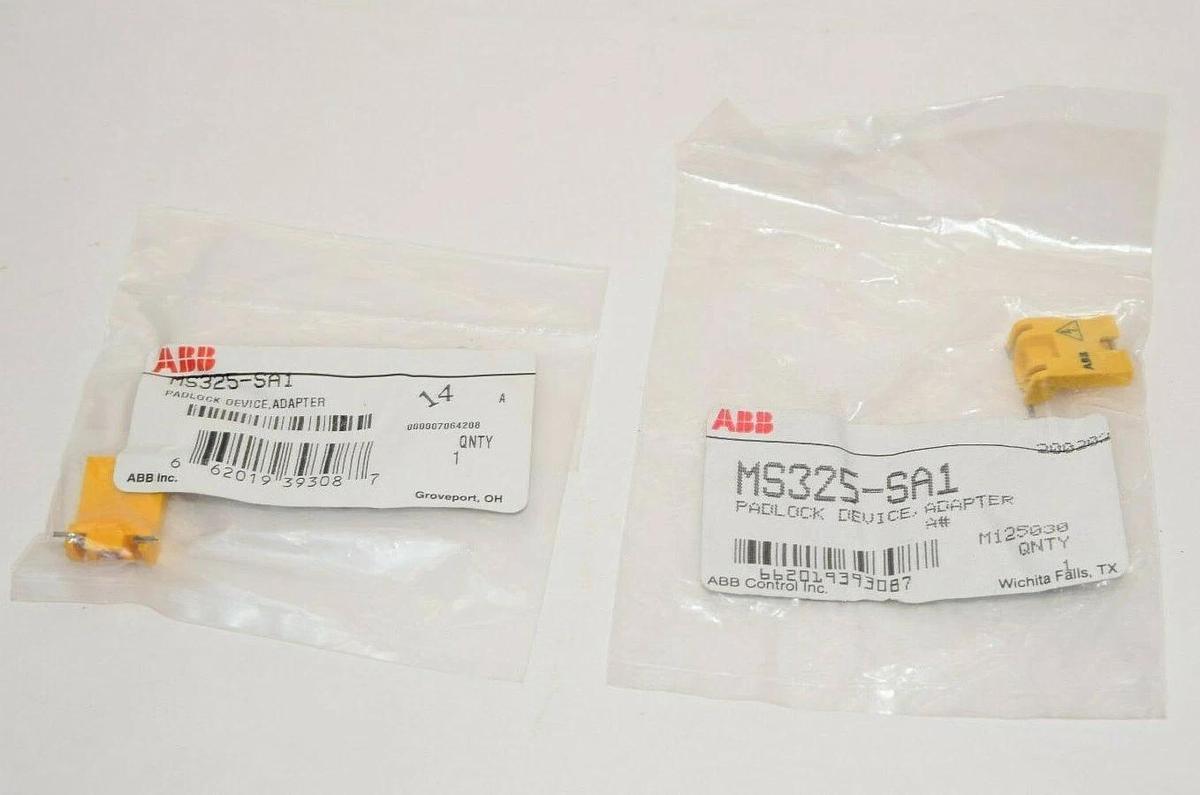(NEW - Lot of 2) ABB MS325-SA1 Padlock Device Adapter