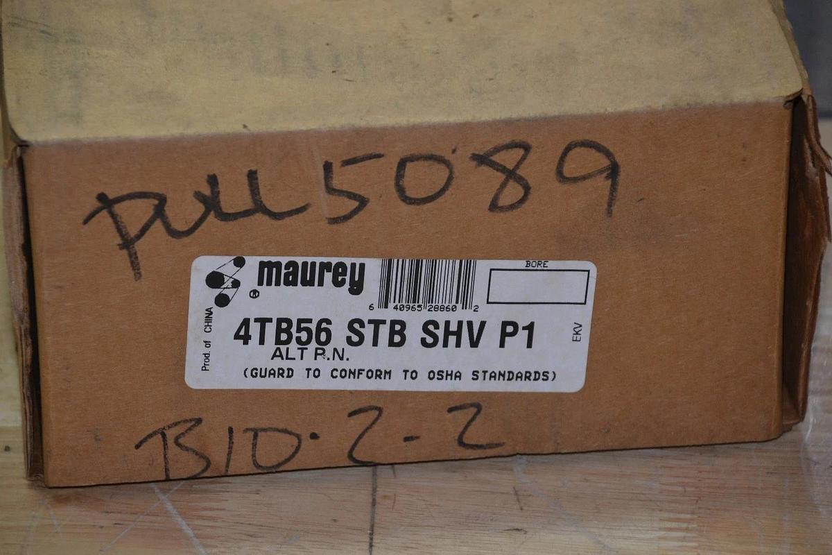 Maurey 4TB56 STB SHV P1 4 gvove Pulley 4TB56STBSHVP1