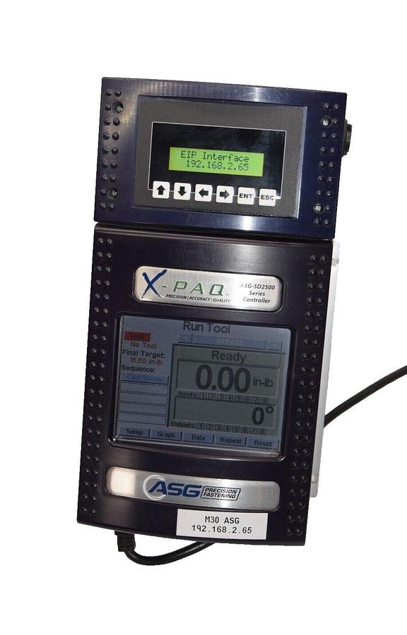 Used ASG ASG-SD2500 , 476-ASG-NW2500 W/ ASG-CT2500 CT2500 X-Paq Controller Module