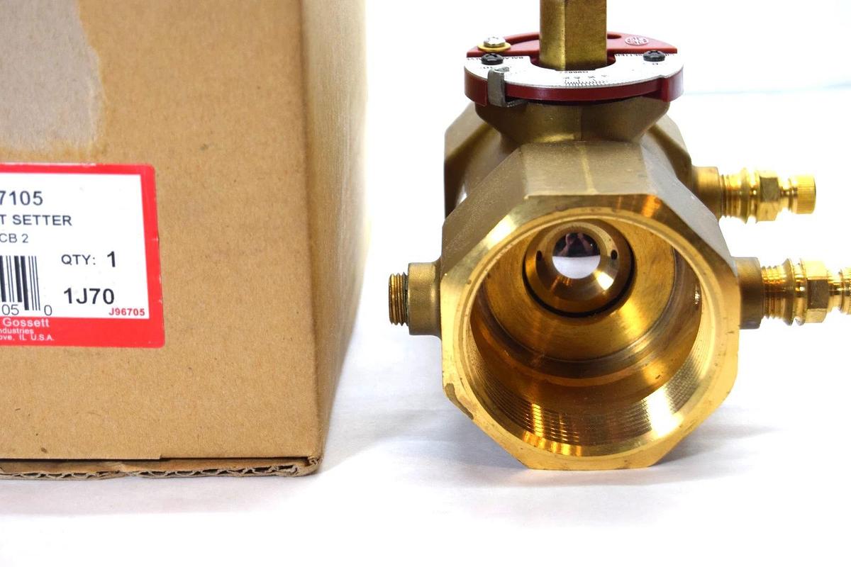 Bell & Gossett 2" Circuit Setter Balance Valve CB-2 CB2 117105  (New)