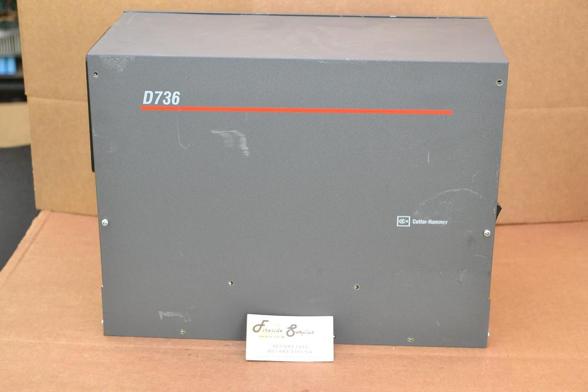 Used CUTLER HAMMER CH INDUSTRIAL COMPUTER PGGGLOBLPMNT2 D736