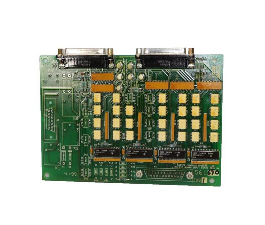 Used Master Control Systems MCS PR-AIF Alarm Input Circuit Board Card 561690 PRAIF