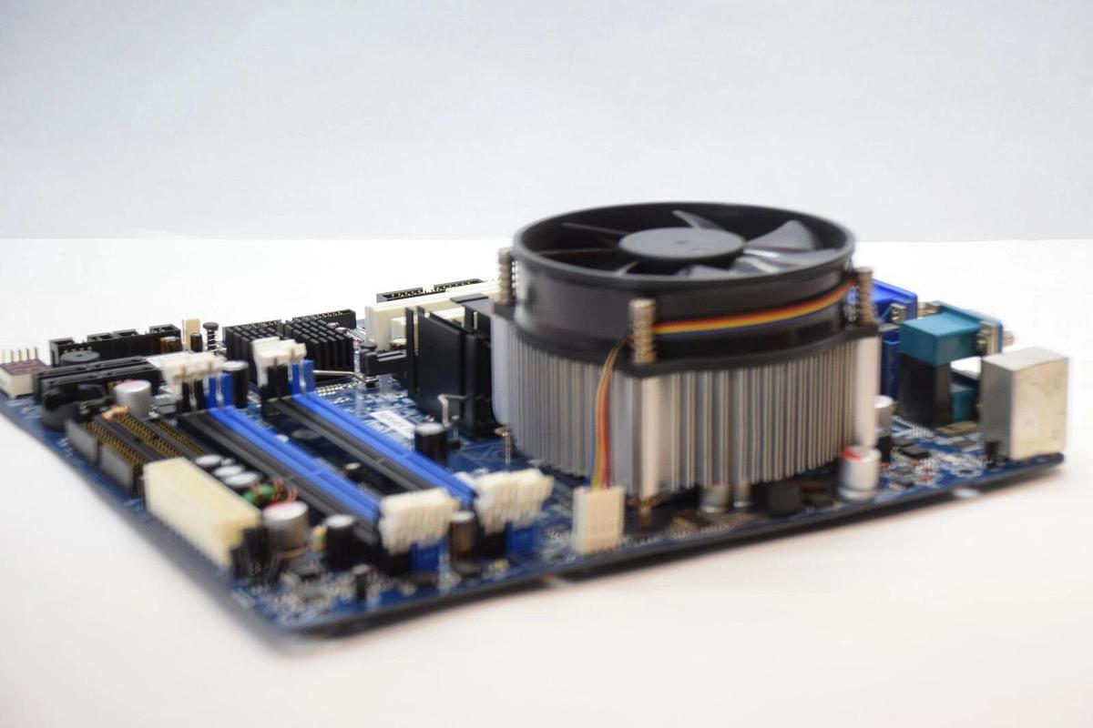 Used CORVALENT FI-P45MX-ADC20/5 , 0915-03280 , 94C100T004735 Circuit Board Card W/Fan