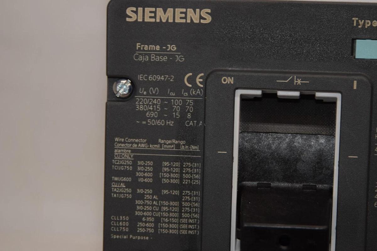 SIEMENS 3VL4140-2GE33-0AA0 Breaker 400 Amp 400A A  HJX3P400 HJGA