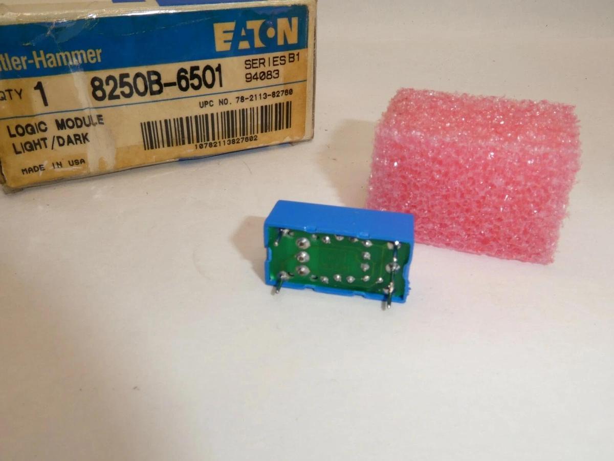 (NEW) CUTLER HAMMER 8250B-6501 Series B1 Logic Module Light/Dark