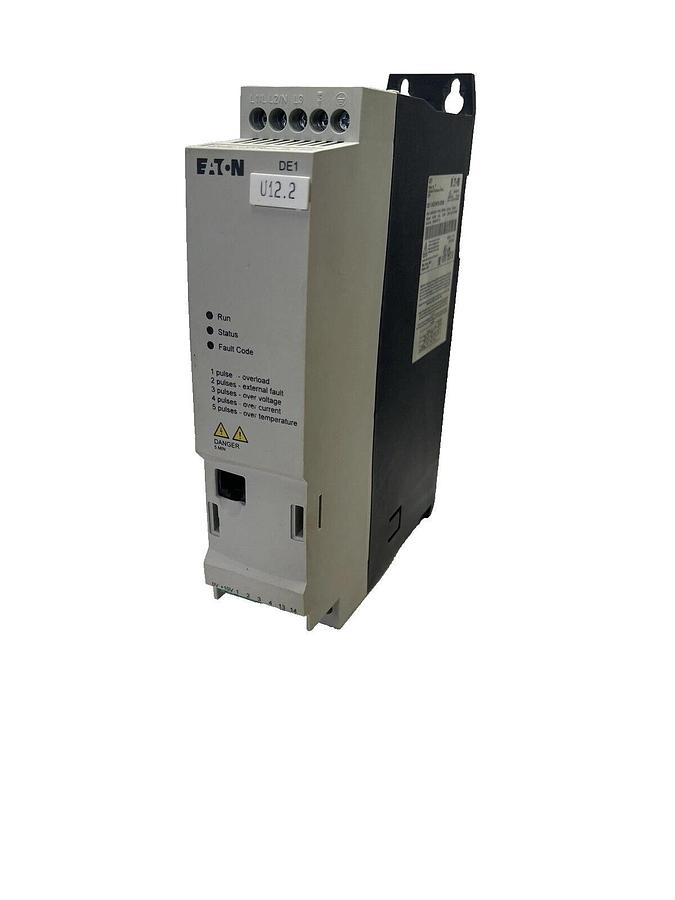 Used EATON DE1 Power XL Variable Frequency Drive DE1, Power XL, DE1-343D6FN-N20N