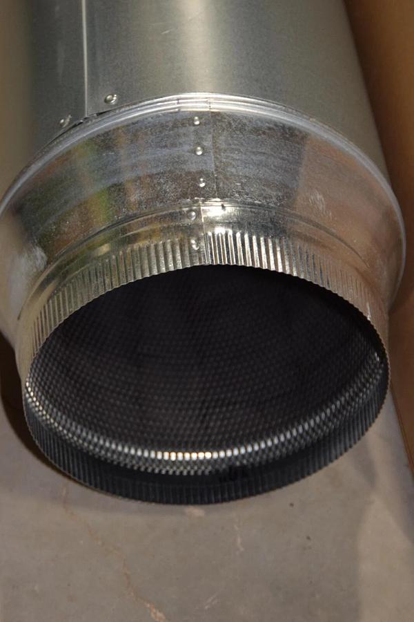 (NEW) SUNCOURT DM110 10" DuctMuffler In-Line Noise Muffler