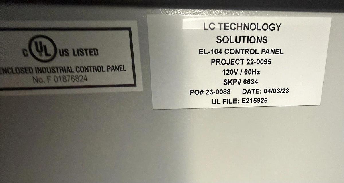 Refurbished LC Technology Gas Purification System RGP-1 RGP1