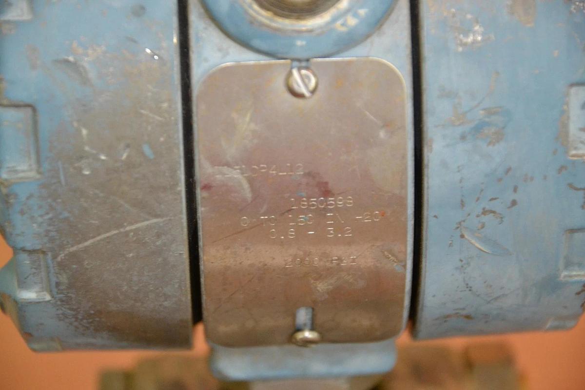 Used ROSEMOUNT TRANSMITTER 1151DP4L12 1151 DP4L12 2000psi 2000 psi