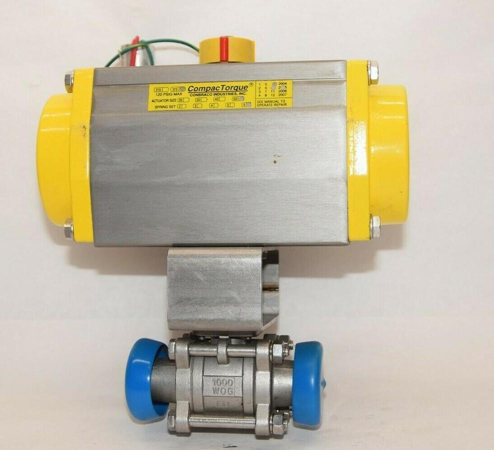 (NEW) COMPAC TORQUE 3TS Actuator Size 50 Spring Set 6 Valve Size 1" Valve