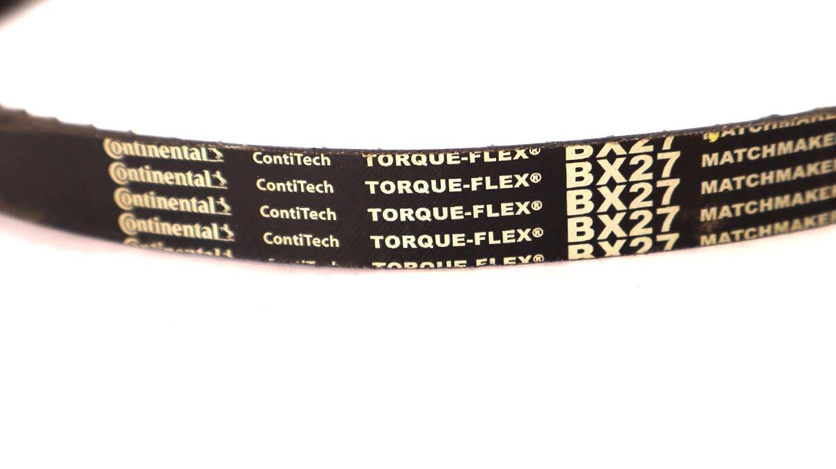 Continental BX27 Torque-Flex Matchmaker SC Cogged Belt V-Belt (New - Lot of 2)