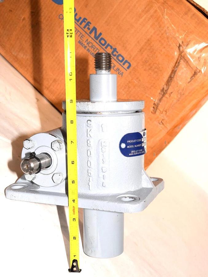 (NEW) DUFF-NORTON M10005-166 M.10005-166 3/4" Shaft Worm Gear Actuator