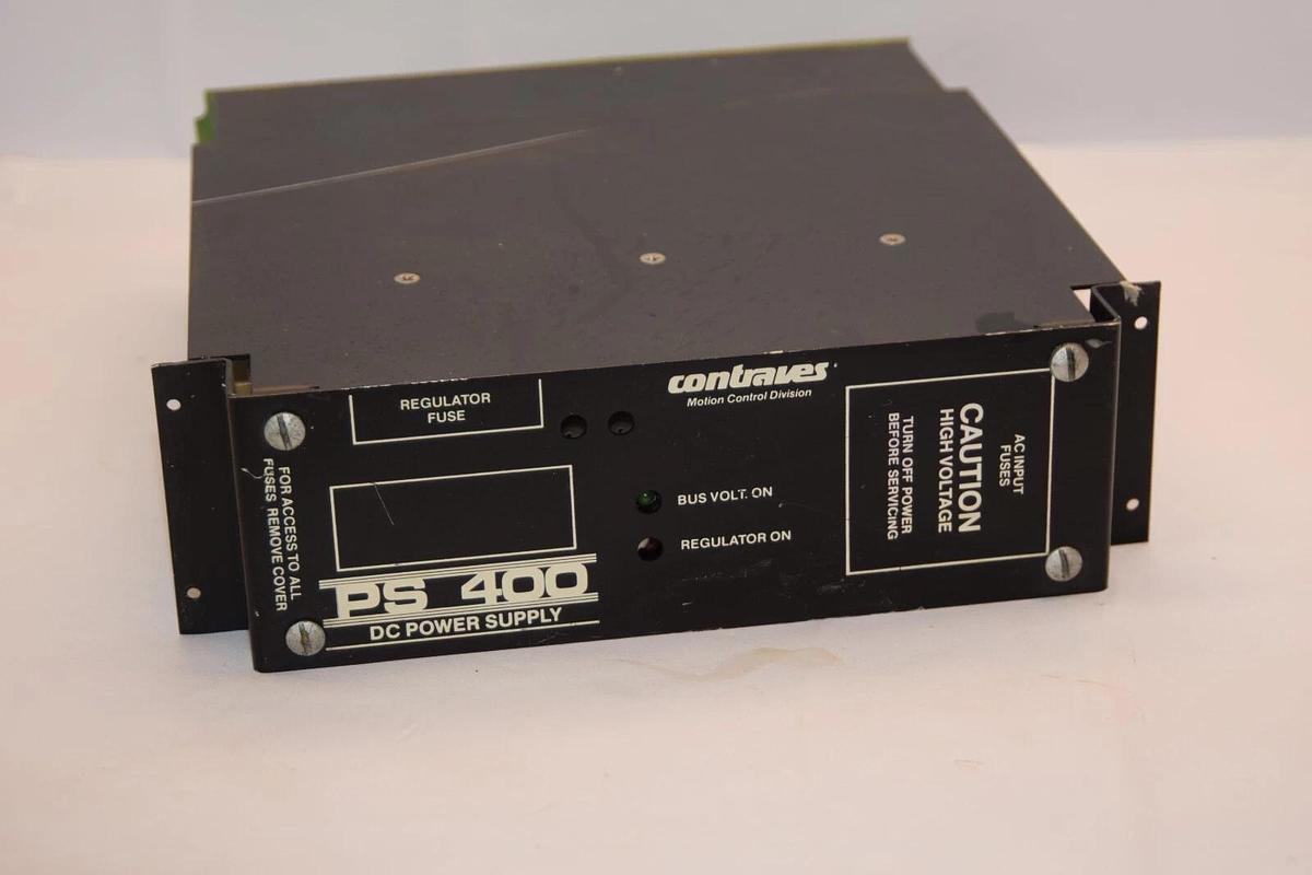 Used CONTRAVES Power Supply  PS400 PC0767-01 Rev A PC076701