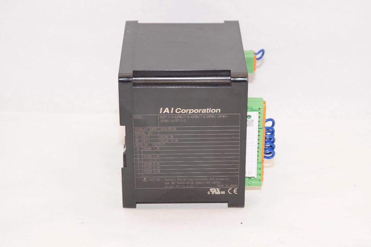 Used IAI CORP.  MSEP-C-5-42PWAIT-N-42PWAIT-N-28PWAI-28PWAI-28PWAI-N-PRT-0- Controller