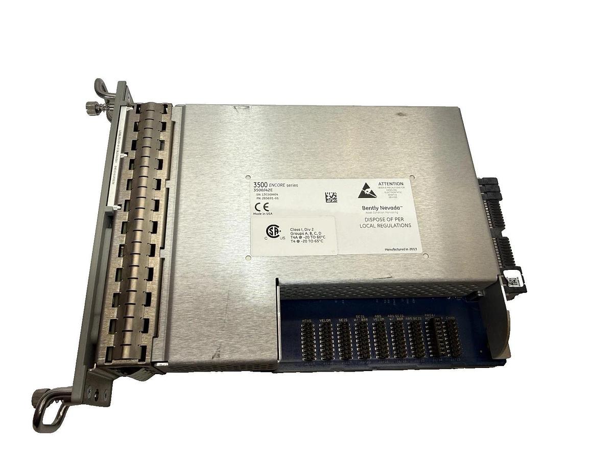 Bently Nevada 3500/42E 285691-01 PLC Module Vibration Monitor 3500 Encore (New)