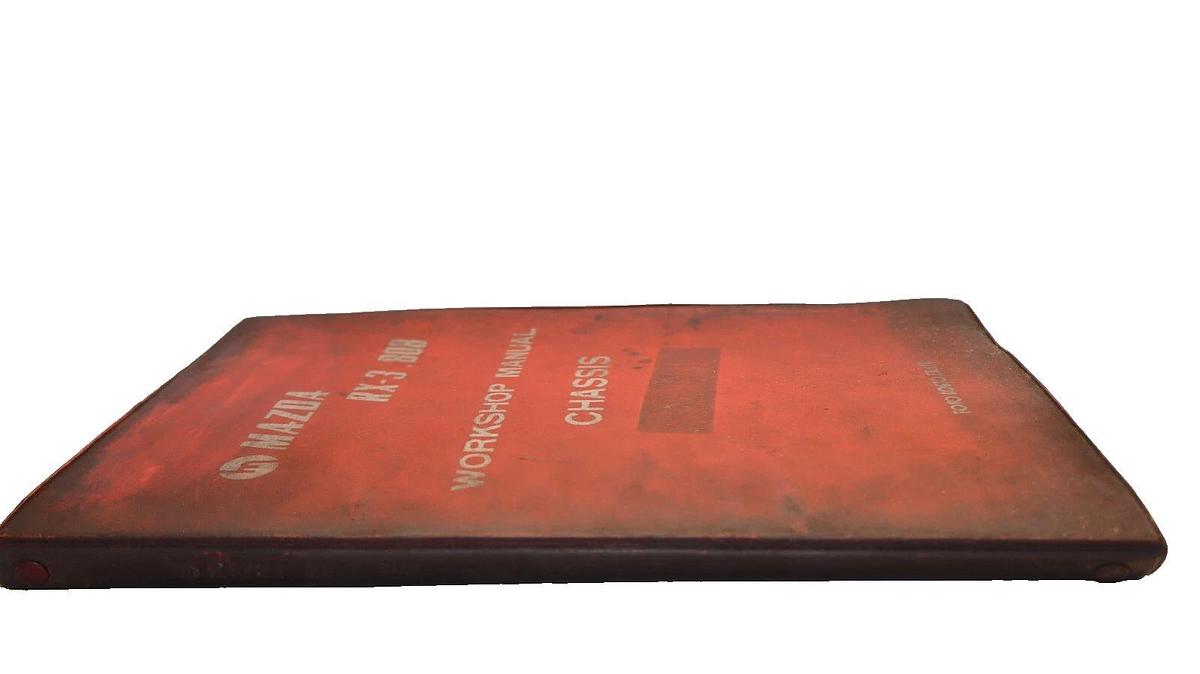 Used MAZDA RX-3 , 808 Chassis Workshop Manual
