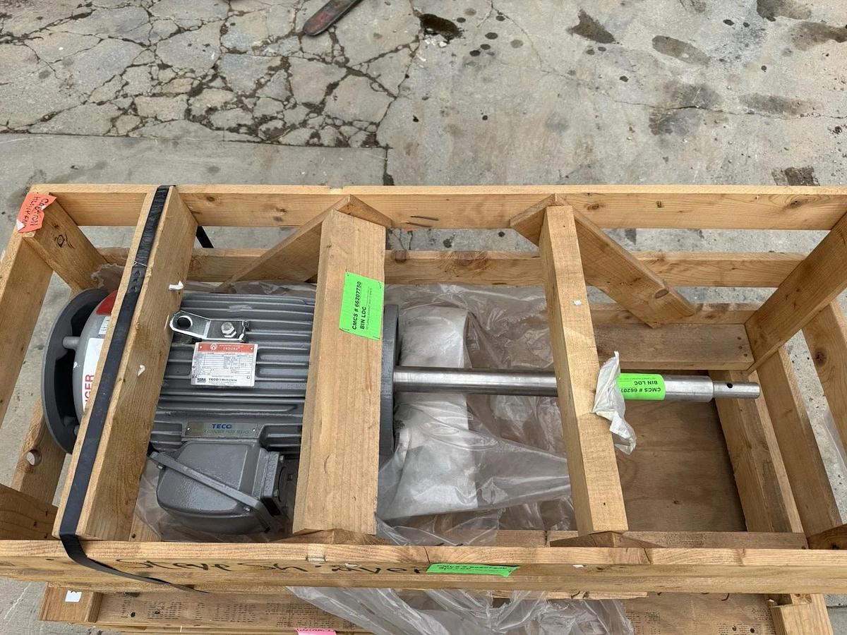 Aqua-Aerobic ENDURA TECO Motor AEUH8R 40hp 7.5kW 3ph 4p 230/460v TEFC (NEW)