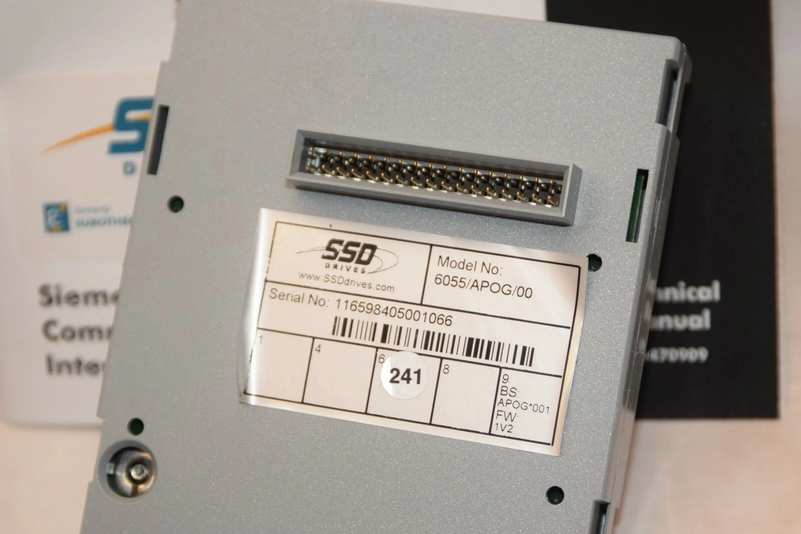 PARKER EUROTHERM SSD Siemens Comm Interface HVAC10 6055/APOG/00 6055/APOG/00/G