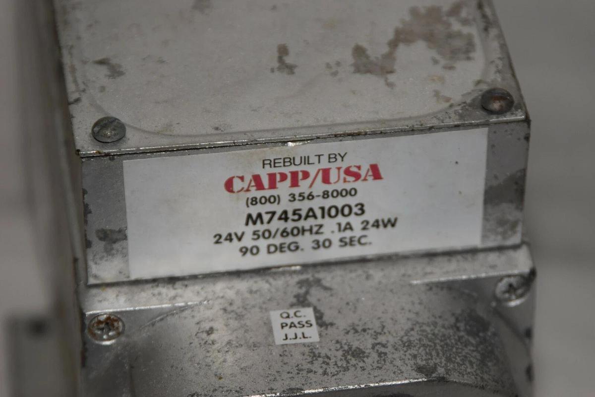 Refurbished HONEYWELL / CAPP/USA M745A1003 24V 50/60Hz Modutrol Motor 90 Degree 30 Seconds