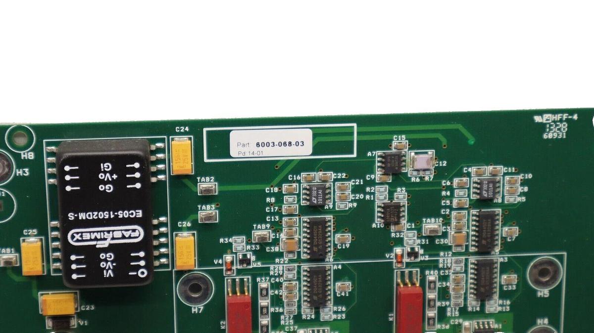SIEMENS / VITAL SCIENTIFIC 6003-068-03 , 3367-098 Photometer Board / Card