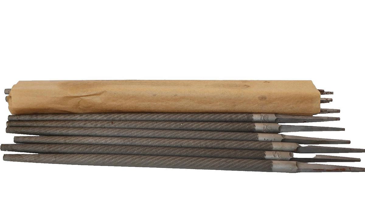 Nicholson 12" Round File 12134 , 1AKA8 300mm (New - Box of 11)
