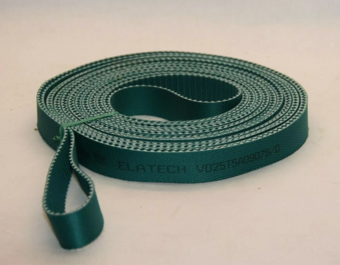 (NEW) ELATECH V025T5A09075/D 25mm Fabric Timing Belt