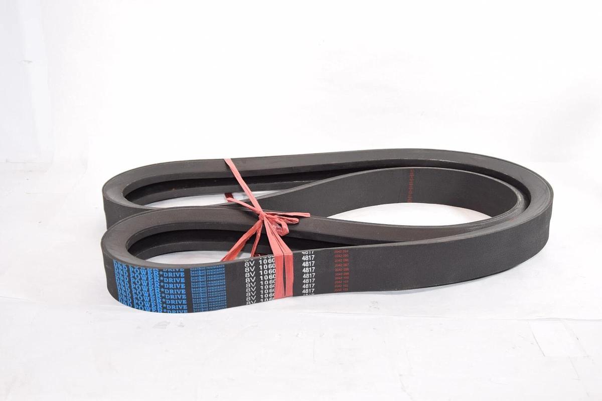 (NEW) D&D POWER DRIVE 8V1060 2/8V1060 2-Ribbed V-Belt