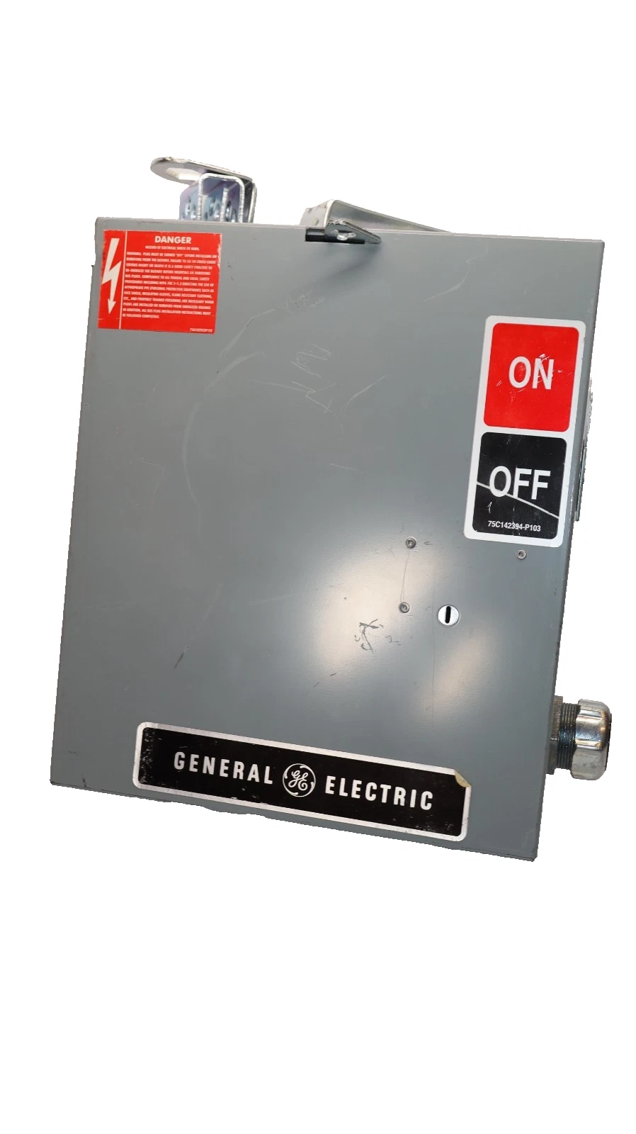 GE 60A 60 Amp Fusible Disconnect Safety Switch DH422R 240V 3P 4 Wire (New)