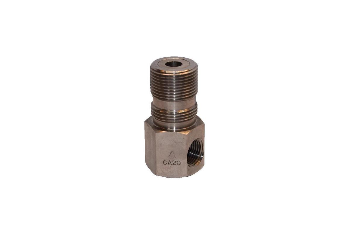 (NEW) CA20 1" osd  1/2" outlet Sanitary Stainless Steel Check Valve