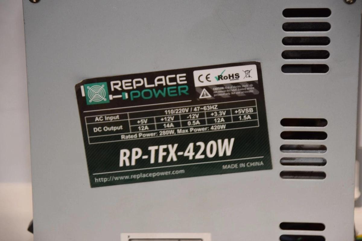 Used SPARKLE POWER FSP650-80GLC , RP-TFX-420W 100-240V  10-5A Switching Power Supply