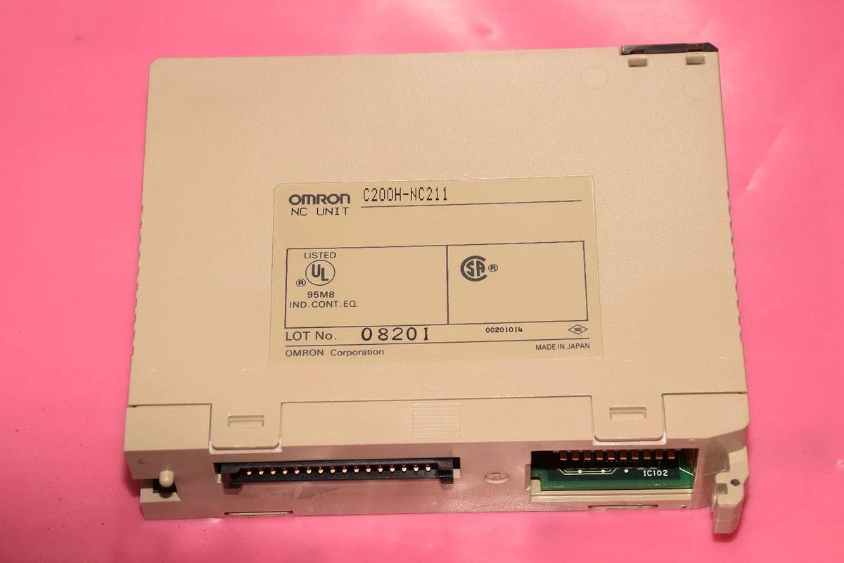 Used Omron  Module NC Unit, C200H-NC211, NC211