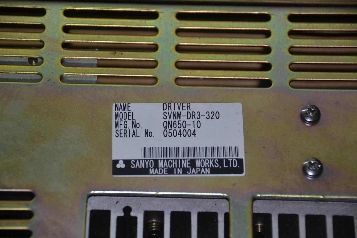 Used SANYO NUTRUNNER DRIVE SVNM-DR3-320 QN650-10