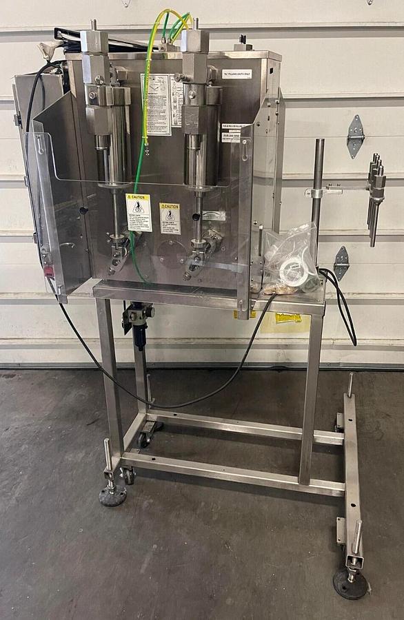 Used FilaMatic Heavy Duty Filling Machine DAB-32-2 upgraded: 4 piston pump DAB-32-4